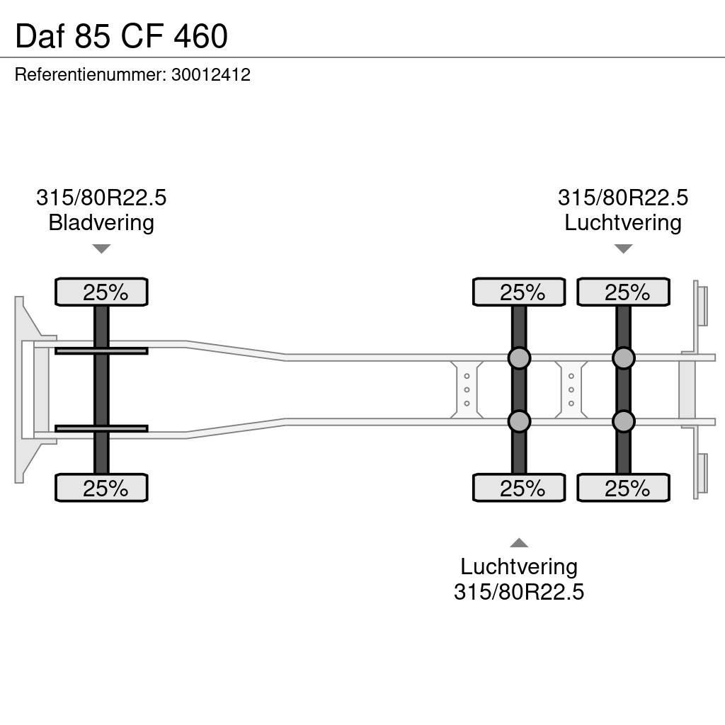 DAF 85 CF 460 Smagās mašīnas ar konteineriem