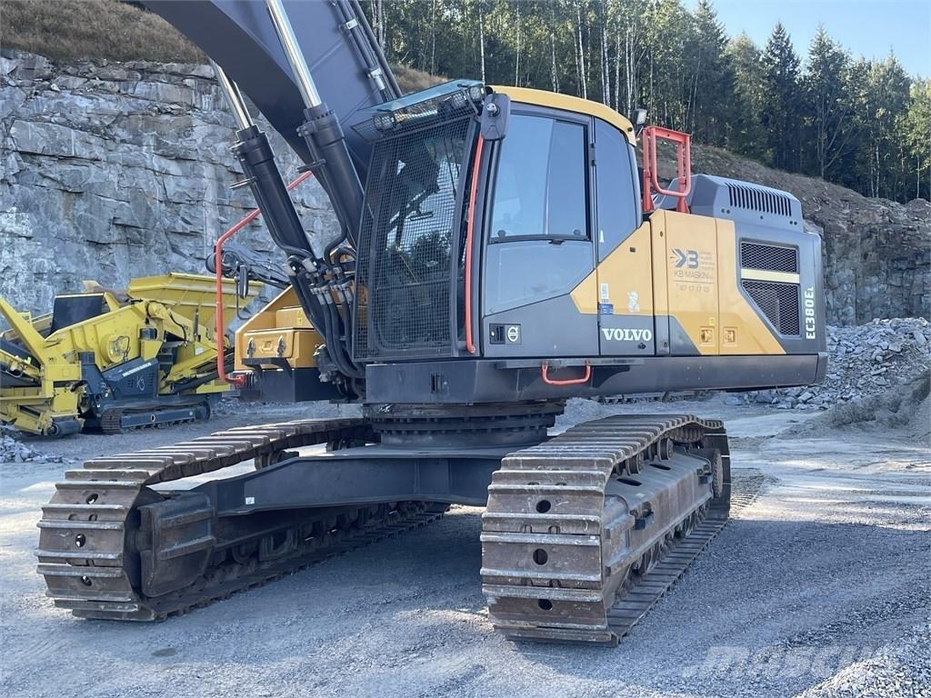 Volvo EC380EL Kāpurķēžu ekskavatori
