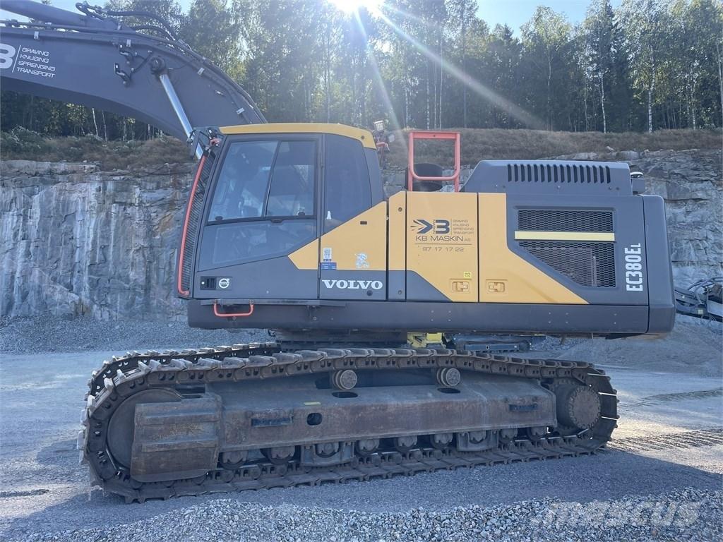 Volvo EC380EL Kāpurķēžu ekskavatori