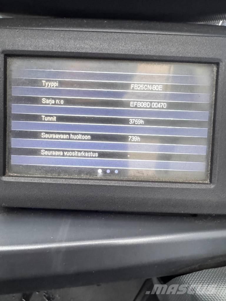 Mitsubishi FB 25 CN Elektriskie iekrāvēji