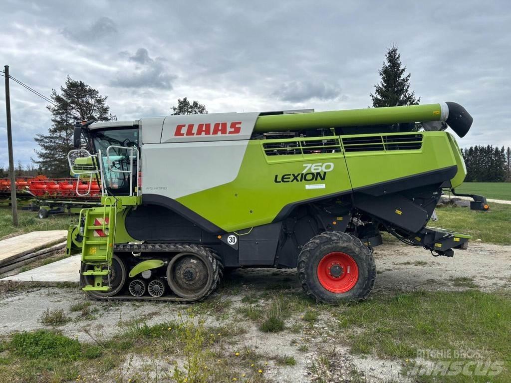 CLAAS Lexion 760TT Ražas novākšanas kombaini