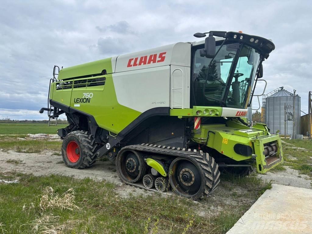 CLAAS Lexion 760TT Ražas novākšanas kombaini