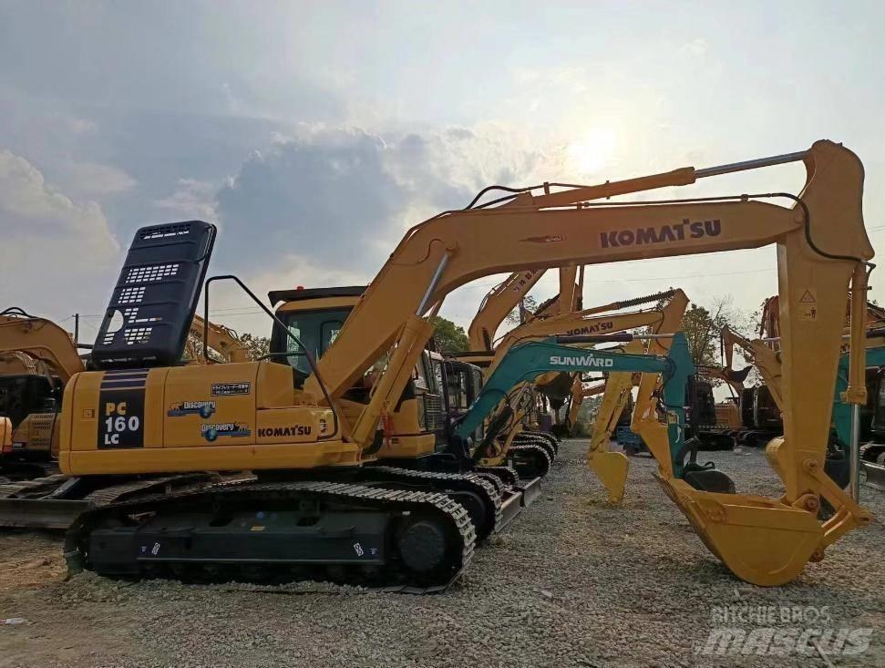 Komatsu PC 160 LC Kāpurķēžu ekskavatori