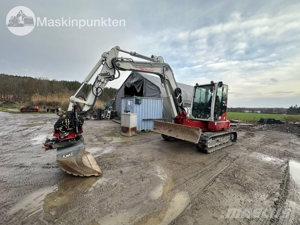 Takeuchi TB 280 FR Vidēja lieluma ekskavatori 7 t - 12 t