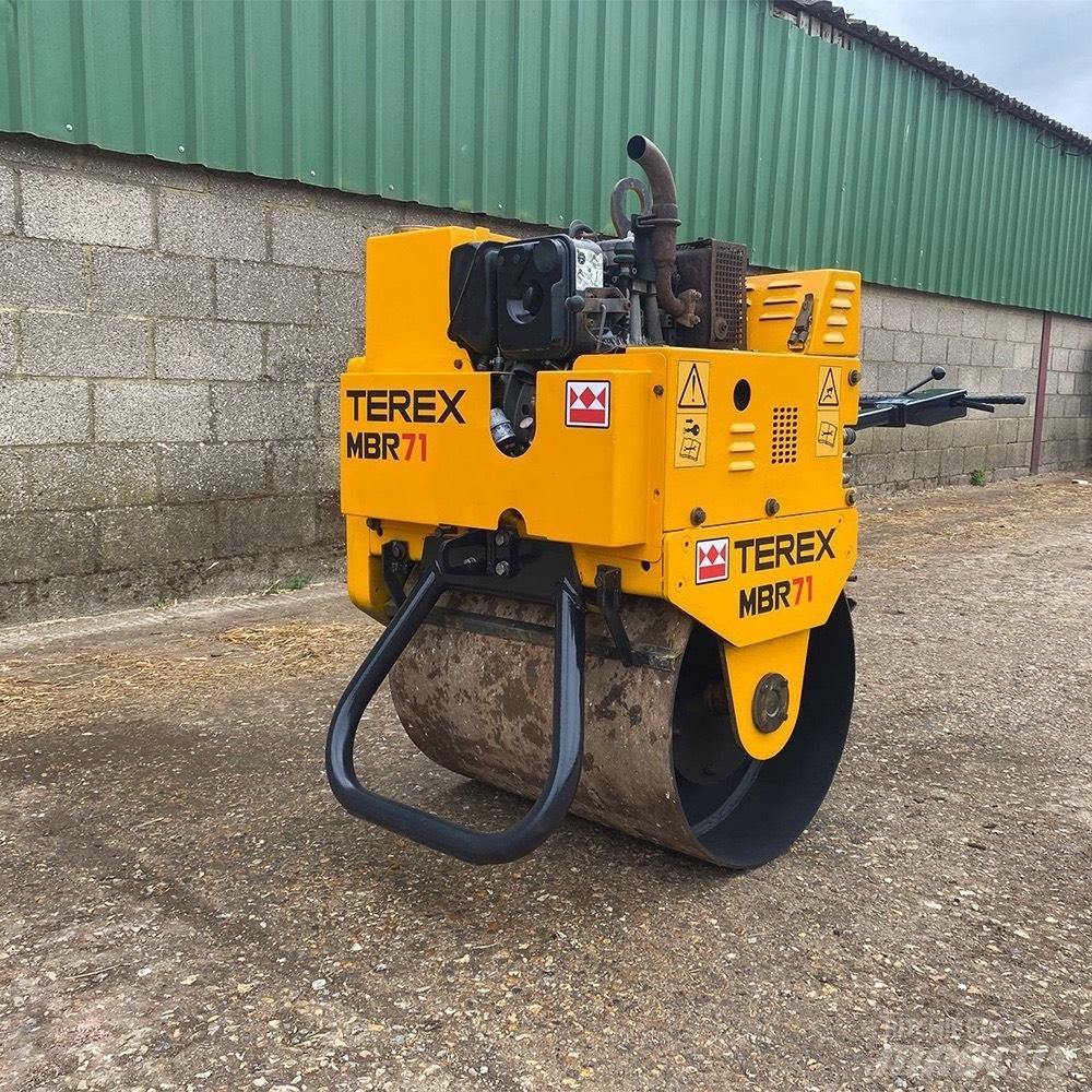 Terex MBR71B Vienvalča grunts veltņi