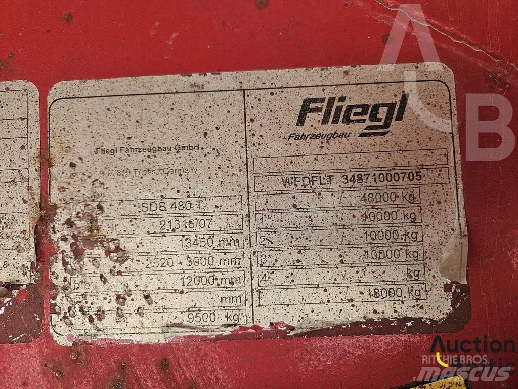 Fliegl SDS 480 T Tents puspiekabes