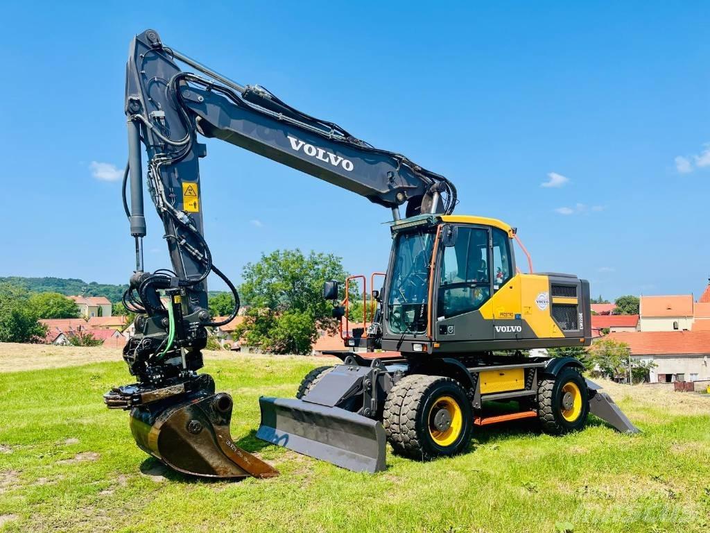 Volvo EW 220 E Ekskavatori uz riteņiem