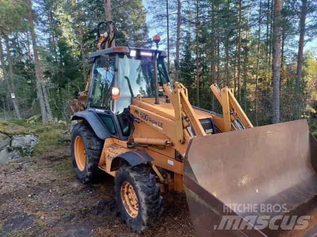 CASE 580 Super LE Ekskavatori-iekrāvēji