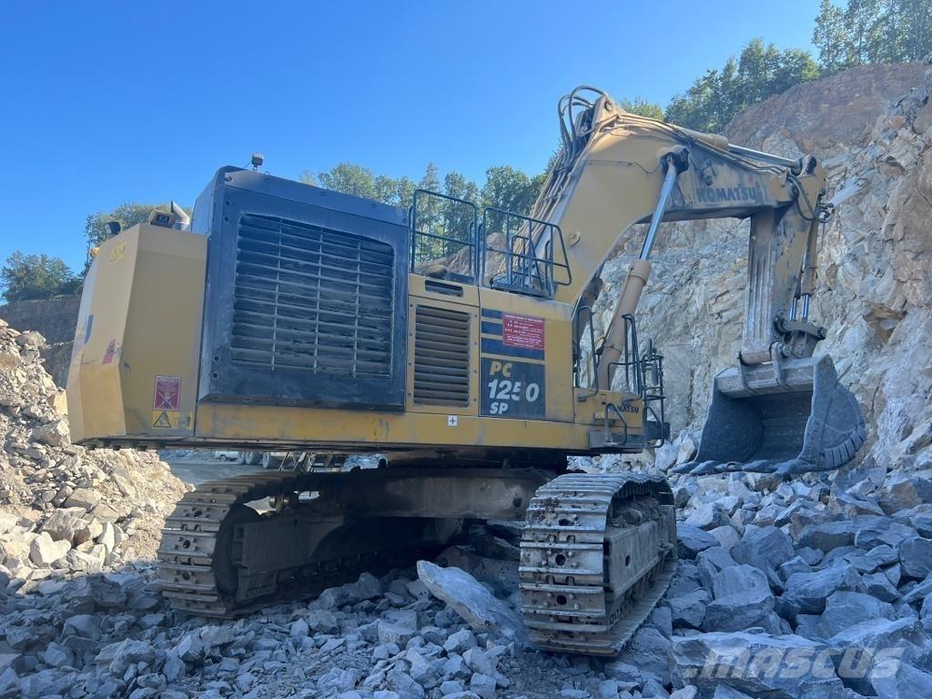 Komatsu PC 1250 SP Kāpurķēžu ekskavatori