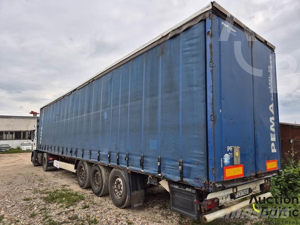 Krone SDP 27 Tents puspiekabes