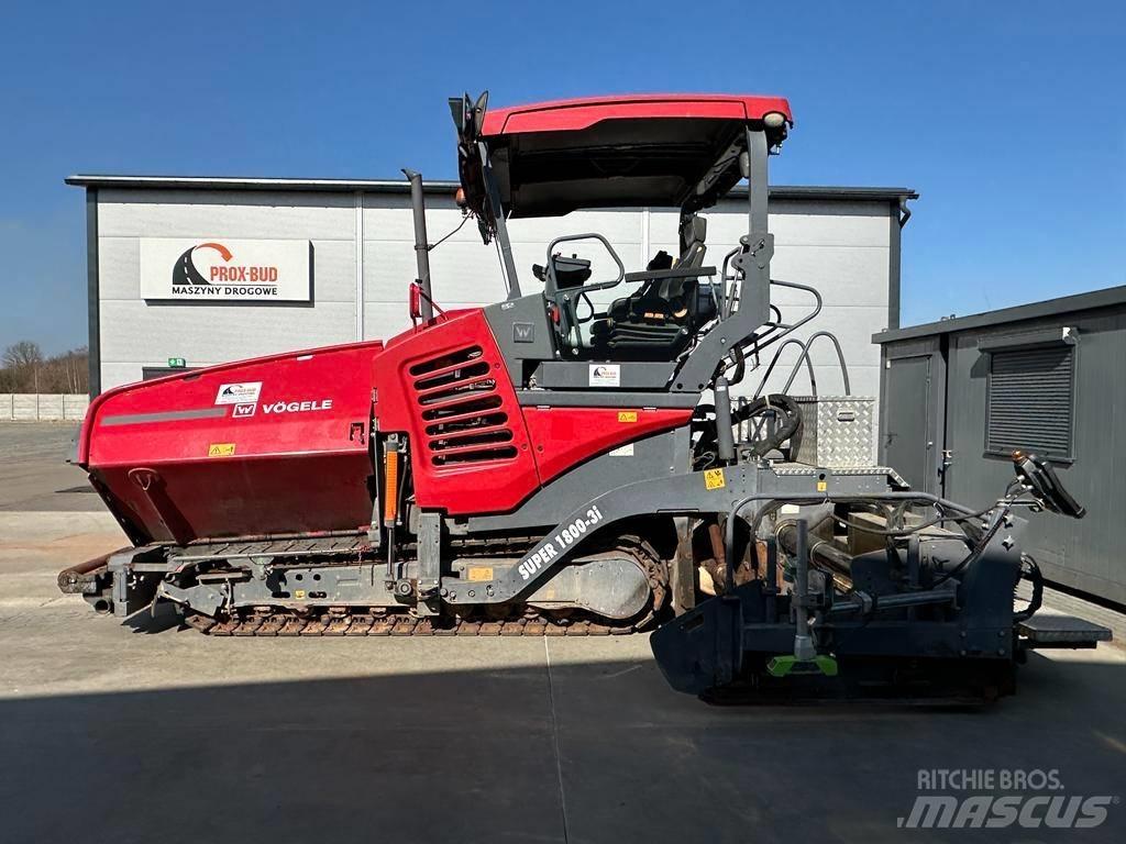 Vögele Super 1800-3i Asfalta klājēji