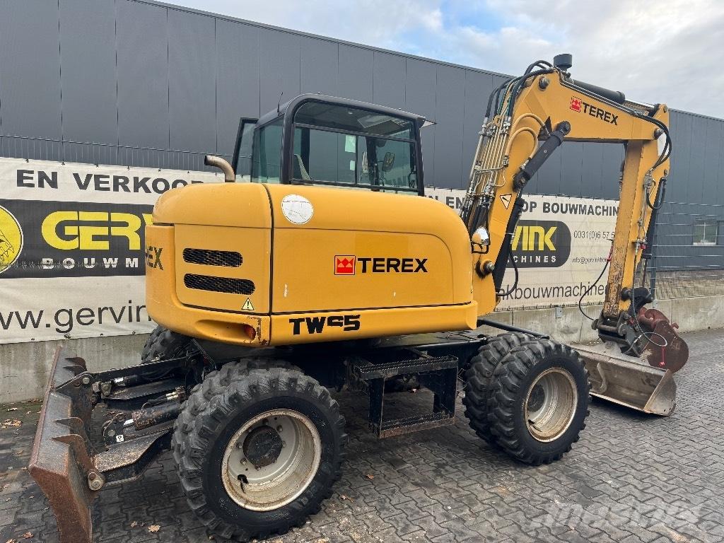 Terex TW 85 Ekskavatori uz riteņiem
