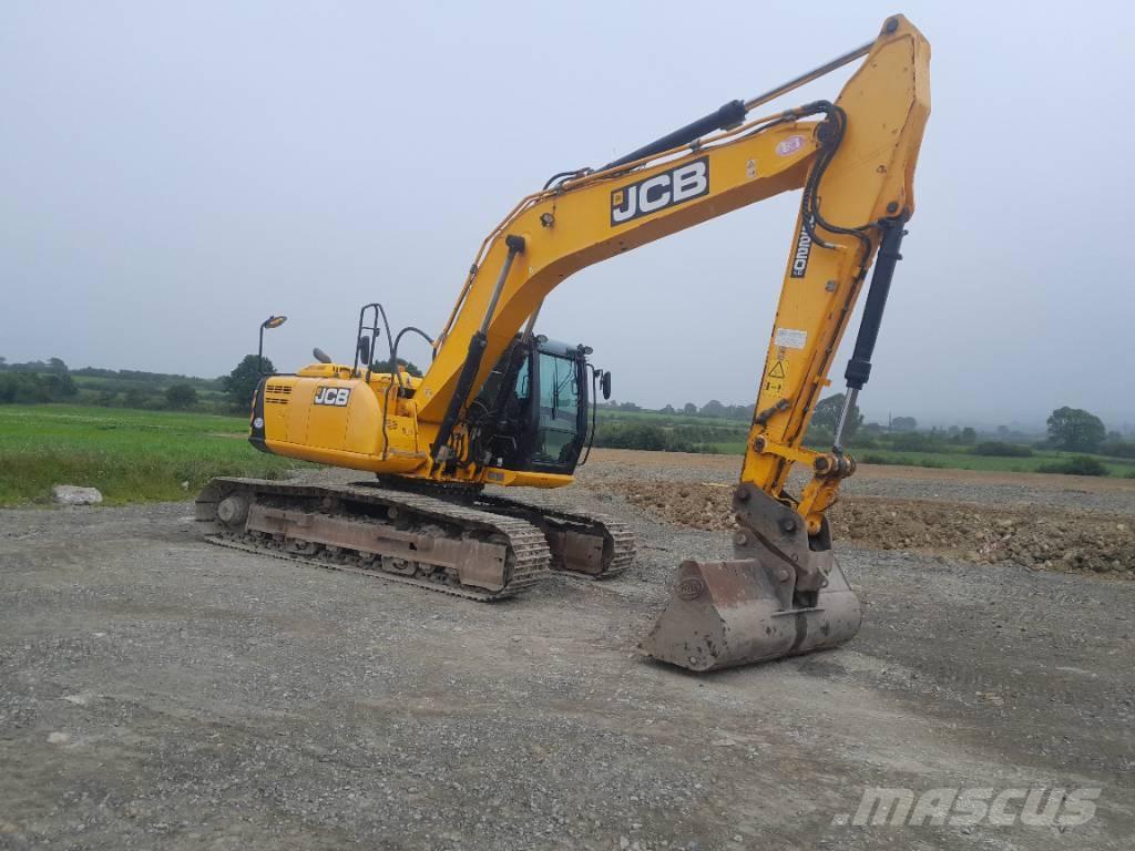 JCB JS 220 Kāpurķēžu ekskavatori