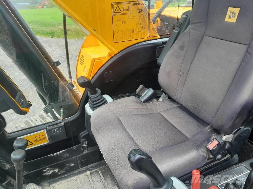 JCB JS 220 Kāpurķēžu ekskavatori