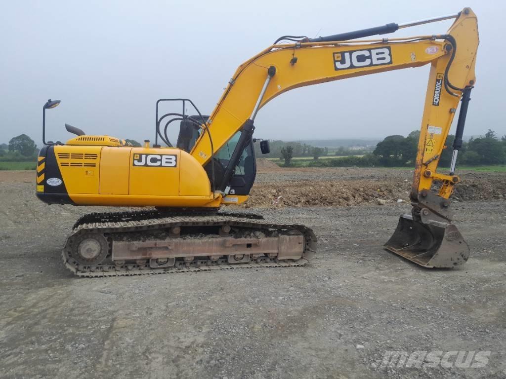 JCB JS 220 Kāpurķēžu ekskavatori