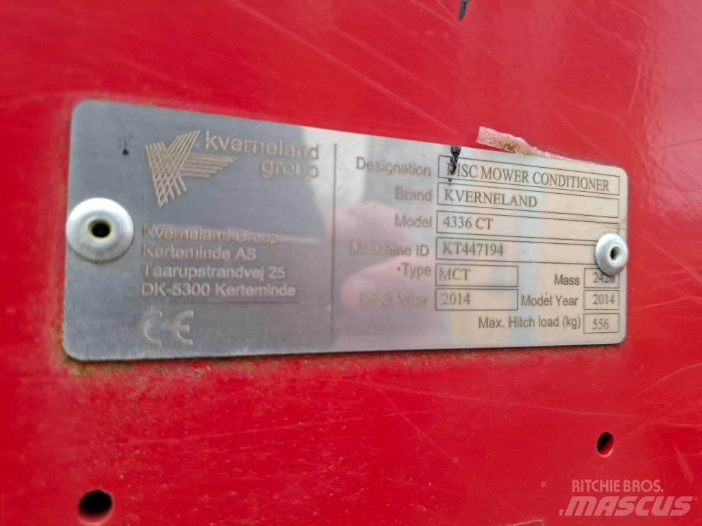 Kverneland 4336 CT Pļaujmašīnas ar kondicionieri