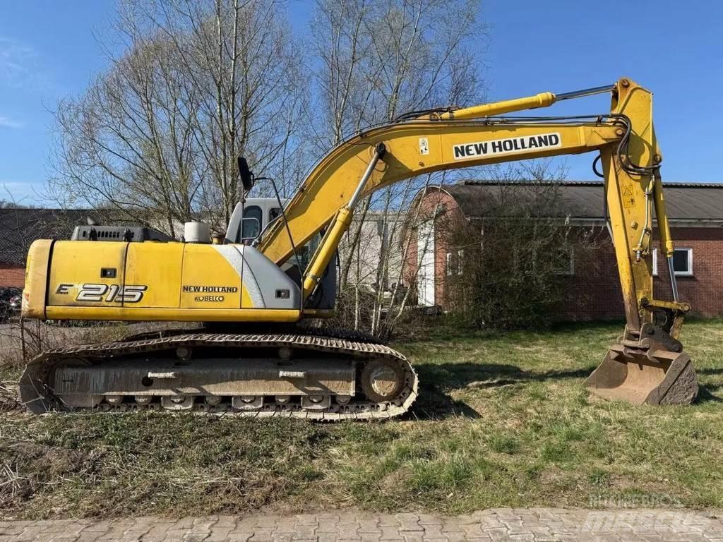 New Holland E215 Kāpurķēžu ekskavatori