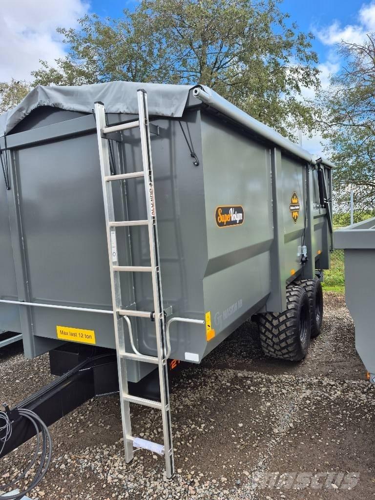 Palmse Trailer D1217 Graudu pārkraušanas piekabes