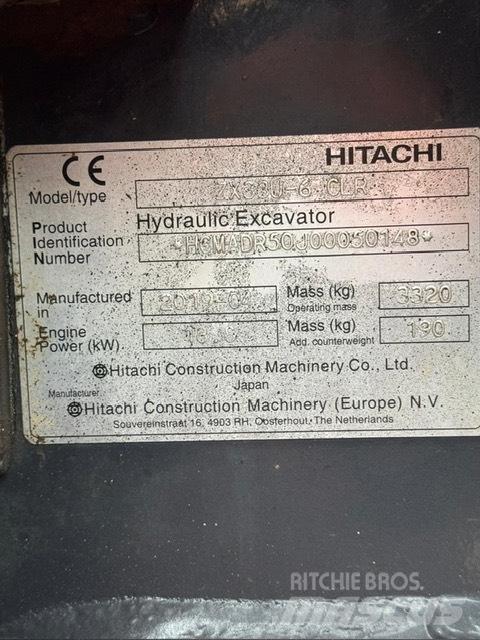 Hitachi ZX 33 U-6 Mini ekskavatori < 7 t