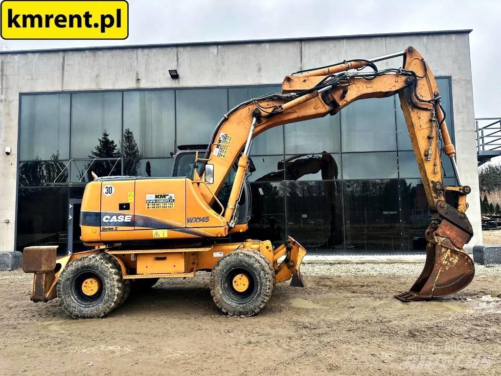CASE WX 145 Ekskavatori uz riteņiem