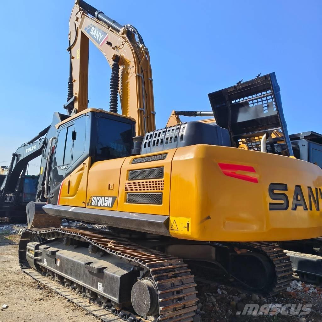 Sany SY 305 H Kāpurķēžu ekskavatori