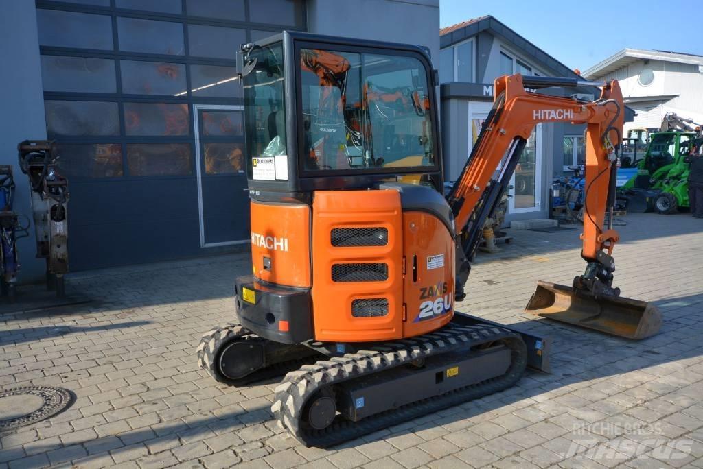 Hitachi ZX 26 U-6 Mini ekskavatori < 7 t