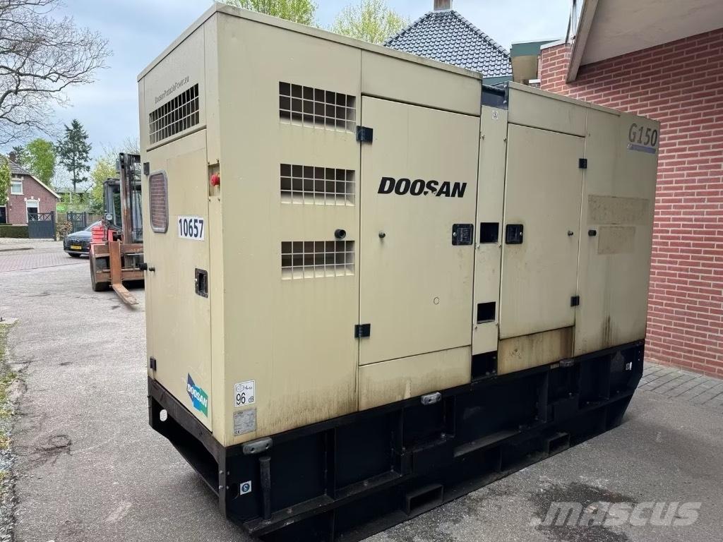 Doosan 150 KVA Dīzeļģeneratori