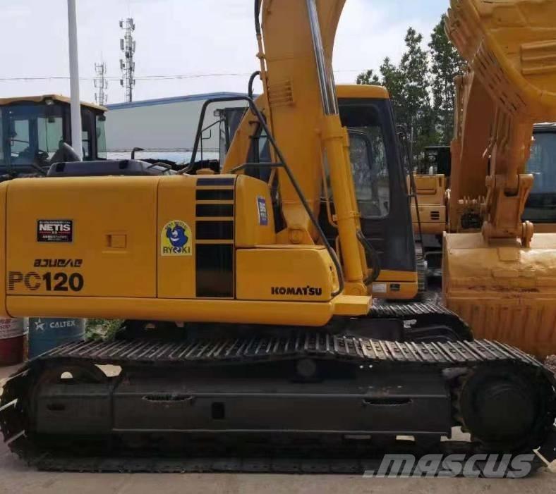 Komatsu pc120 Kāpurķēžu ekskavatori