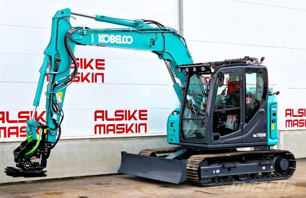 Kobelco SK75 SR-7 Kāpurķēžu ekskavatori