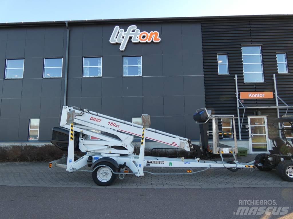 Dino 180 XT  Skylift Pacēlājplatformas - piekabes