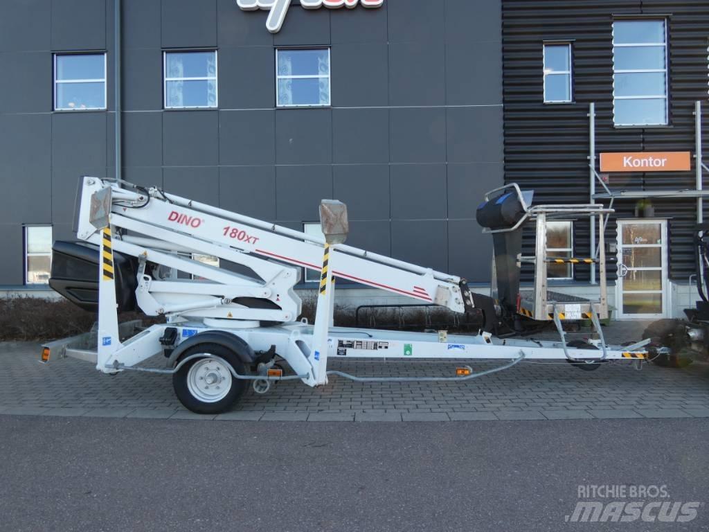 Dino 180 XT  Skylift Pacēlājplatformas - piekabes