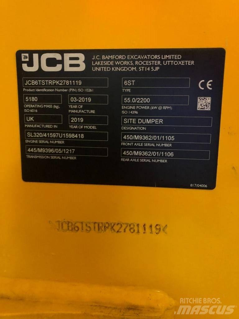 JCB 6 ST Mini pašizgāzēji