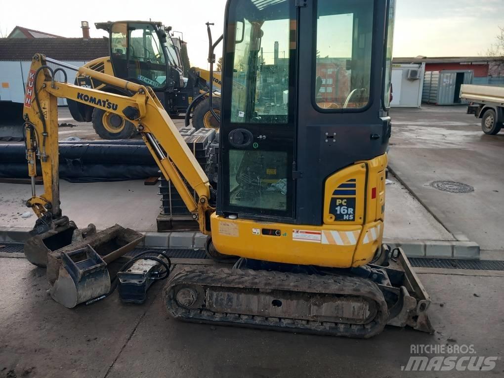 Komatsu PC 16 R-3HS Mini ekskavatori < 7 t