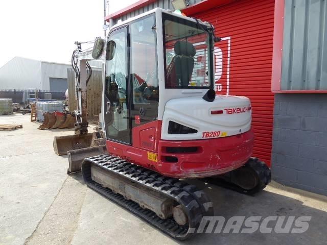 Takeuchi TB 260 Mini ekskavatori < 7 t