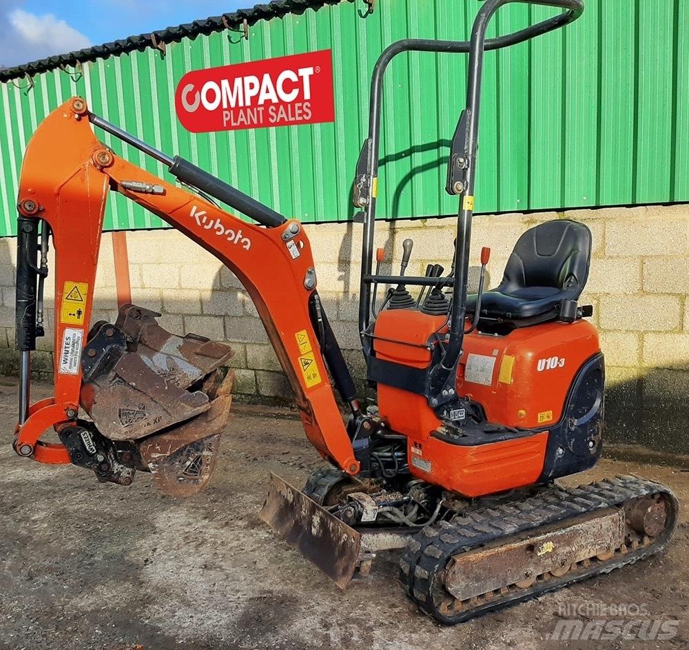 Kubota U10-3 Mini ekskavatori < 7 t
