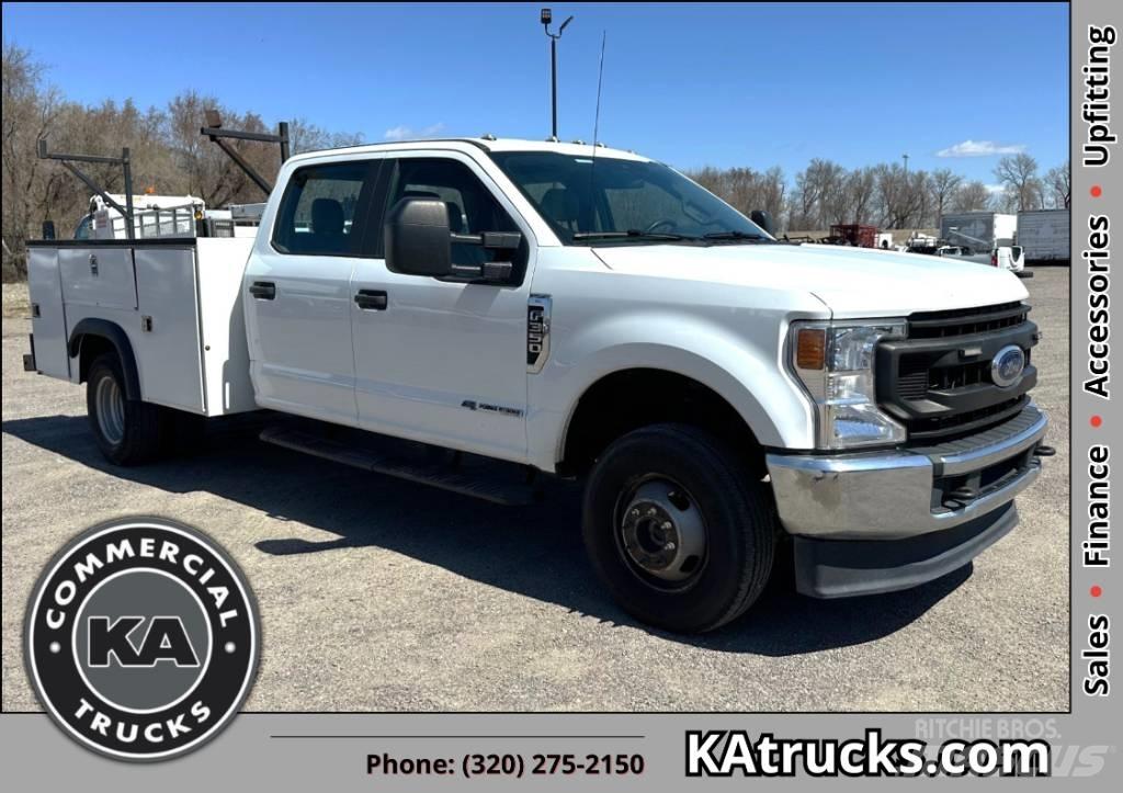 Ford F 350 XL SD Vieglais kravas automobilis/izkraušana no sāniem
