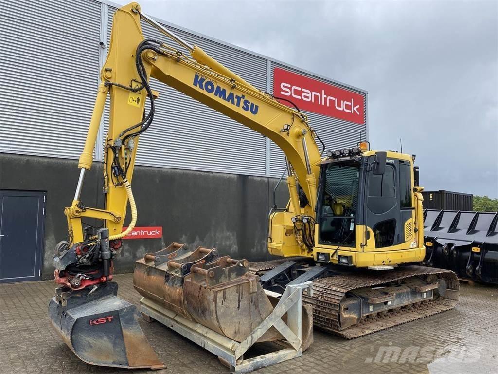 Komatsu PC138US-11 Kāpurķēžu ekskavatori