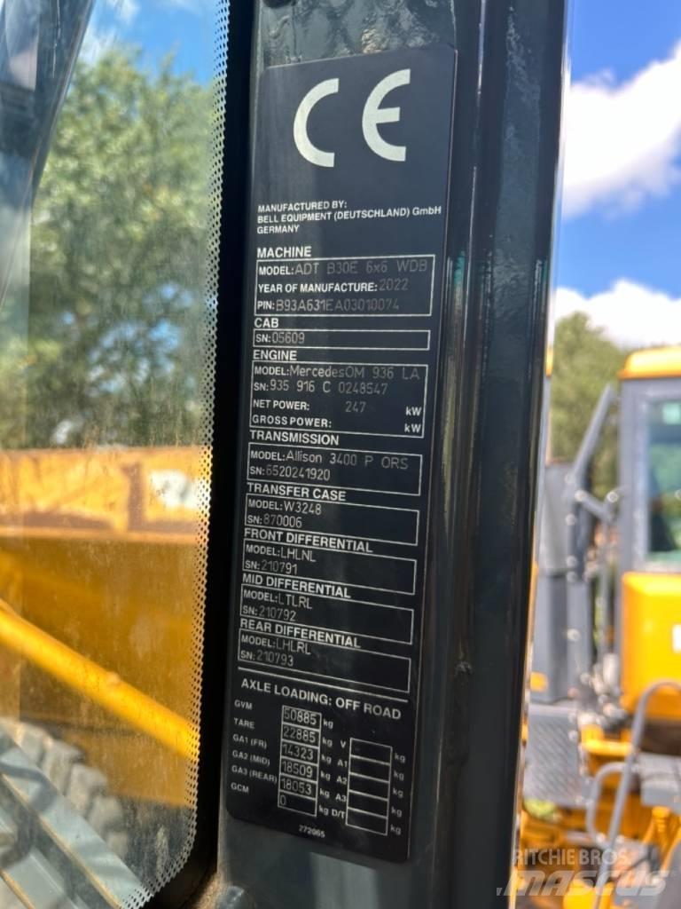 Bell B30E Artikulētie pašizgāzēji