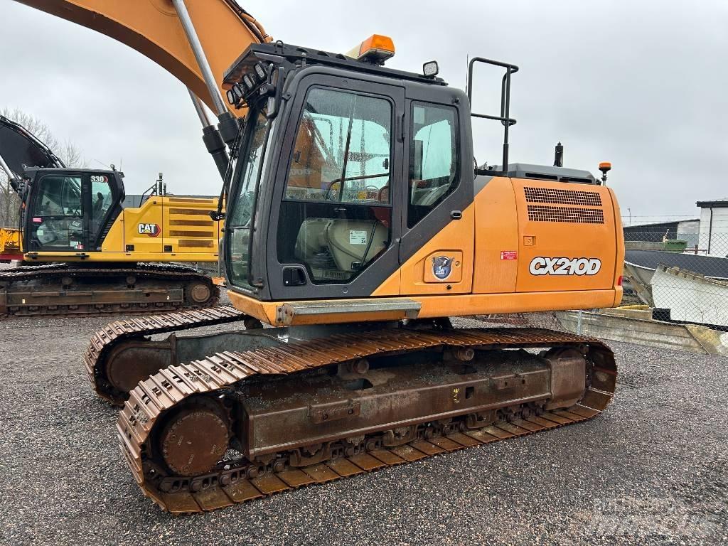 CASE CX 210 D Kāpurķēžu ekskavatori