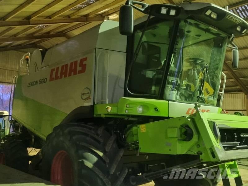 CLAAS Lexion 560 Ražas novākšanas kombaini
