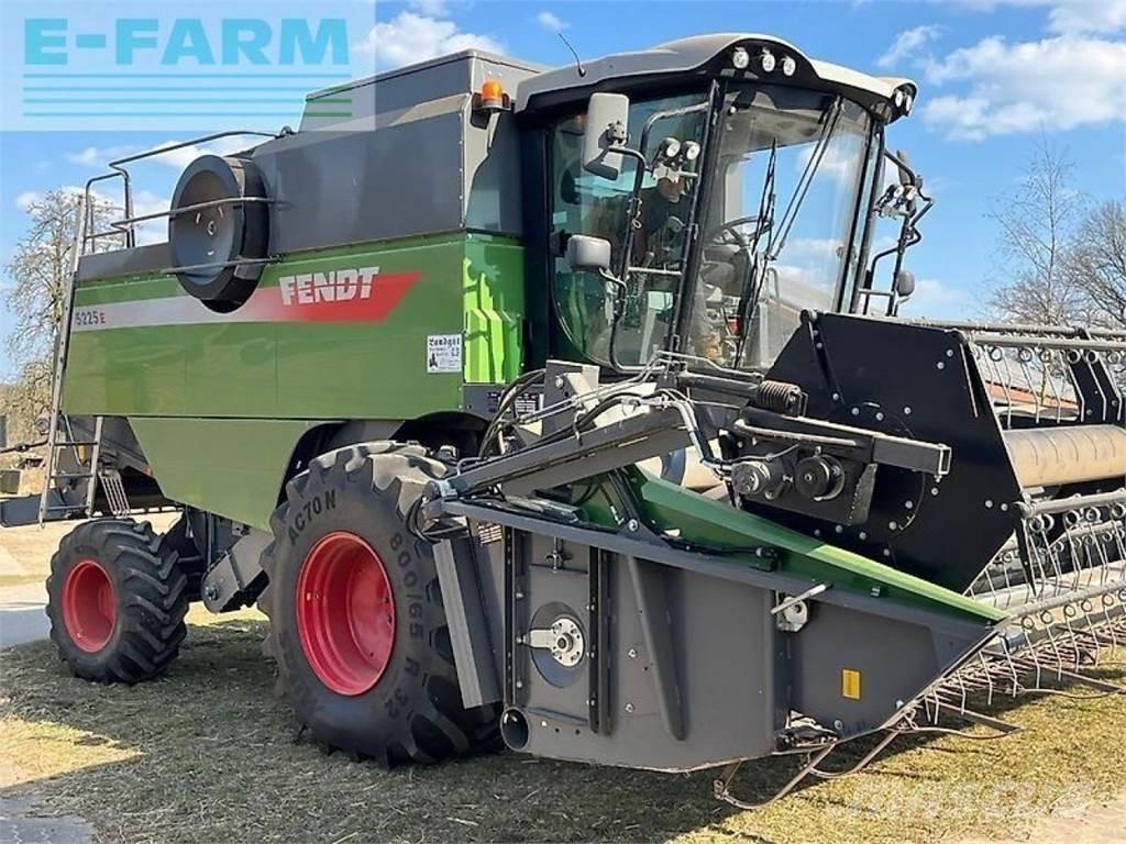 Fendt 5225 e Ražas novākšanas kombaini