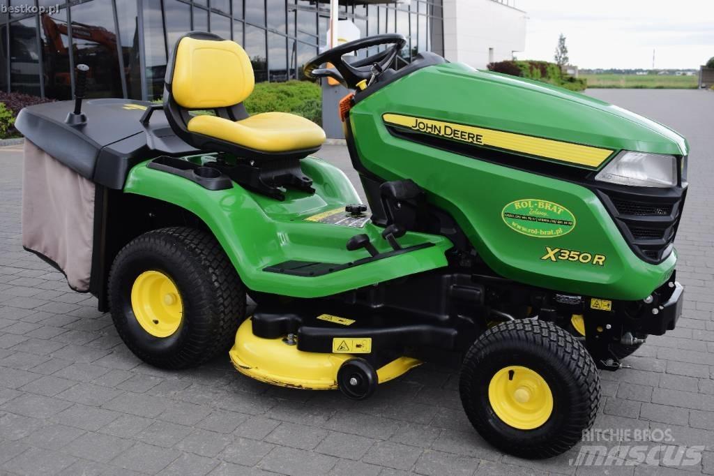 John Deere X 350 R Mauriņa traktors