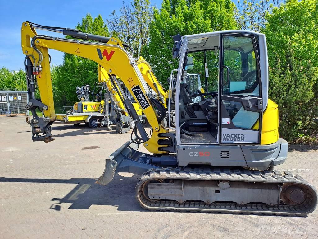 Wacker Neuson EZ50 Kāpurķēžu ekskavatori