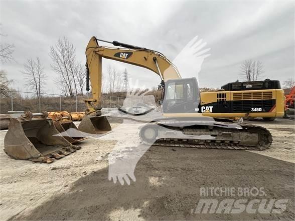 CAT 345D Kāpurķēžu ekskavatori