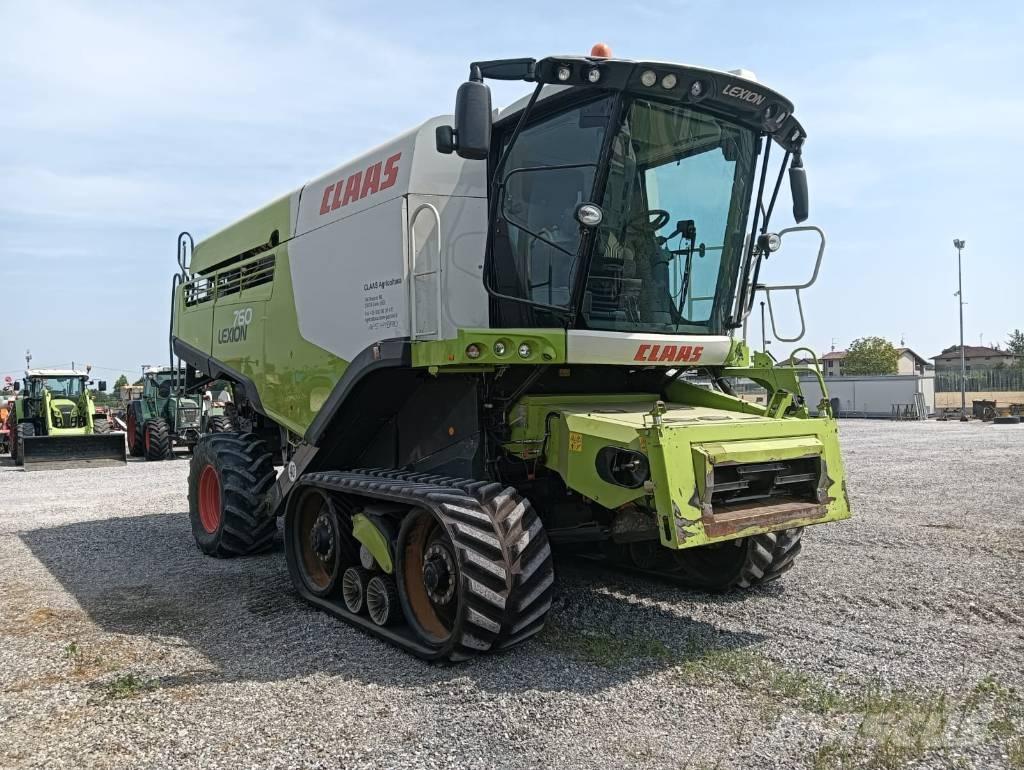 CLAAS Lexion 760 TT Ražas novākšanas kombaini