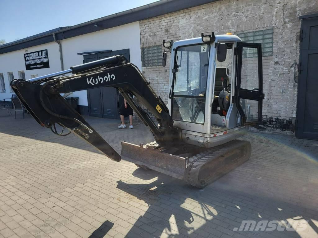 Kubota KX 61-3 Mini ekskavatori < 7 t