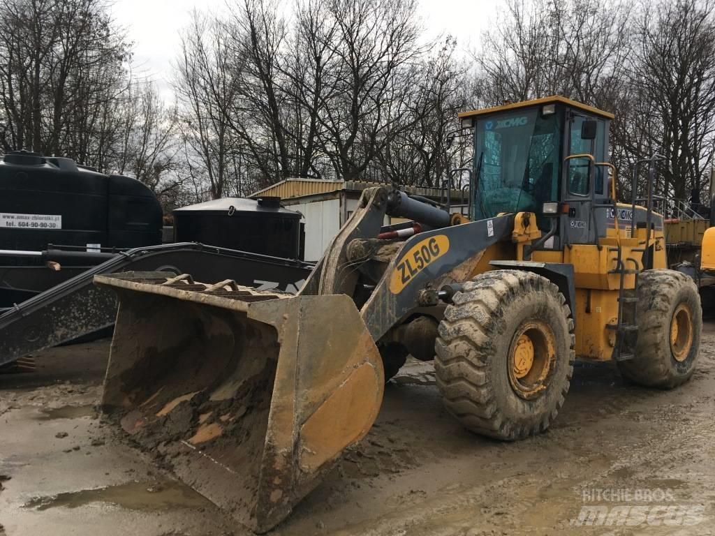 XCMG ZL50G Iekrāvēji uz riteņiem