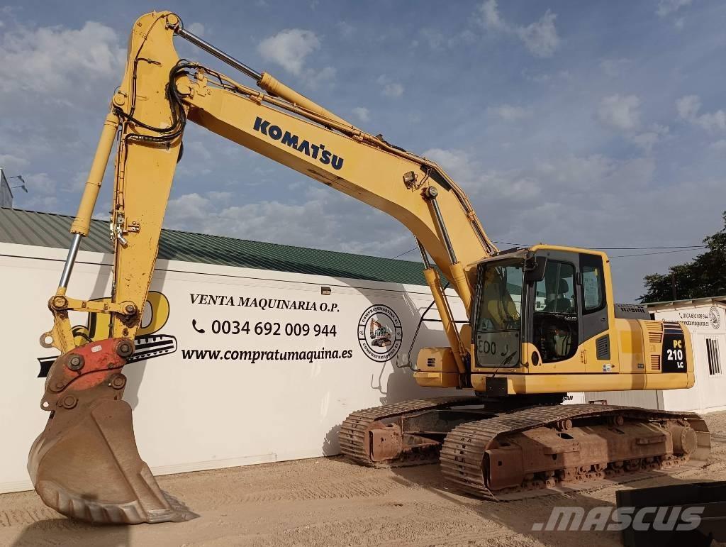 Komatsu PC 210 LC-8 Kāpurķēžu ekskavatori