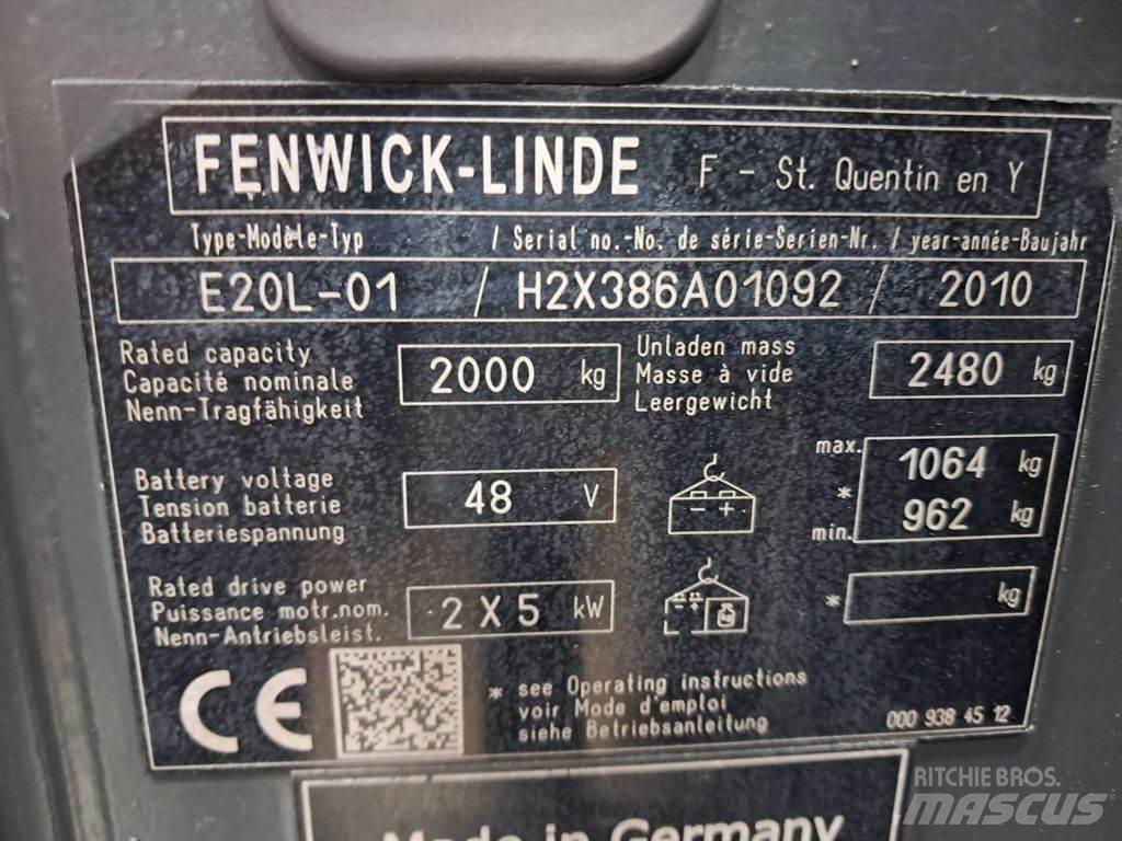 Linde E20L-01 Autokrāvēji - citi