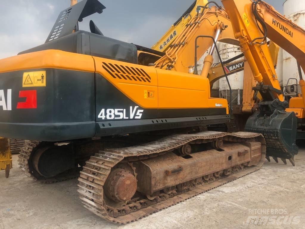 Hyundai R485LVS Kāpurķēžu ekskavatori